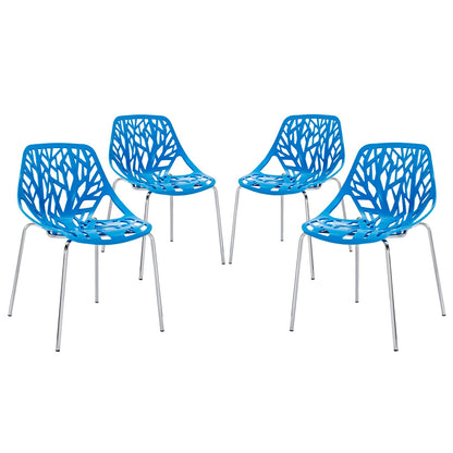 Stencil Dining Side Chair Set of 4 by Modway