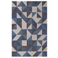 Kahula Geometric Triangle Mosaic 5x8 Area Rug by Modway