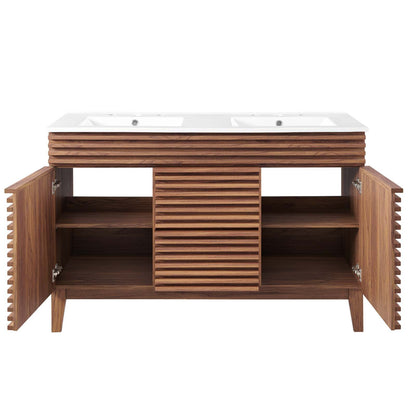 Render 48" Double Sink Bathroom Vanity by Modway