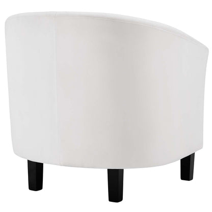 Prospect Channel Tufted Performance Velvet Armchair Set of 2 by Modway