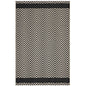 Optica Chevron With End Borders Indoor and Outdoor 5x8 Area Rug by Modway