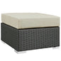 Sojourn Outdoor Patio Sunbrella¨ Ottoman by Modway