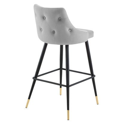 Adorn Performance Velvet Bar Stool by Modway