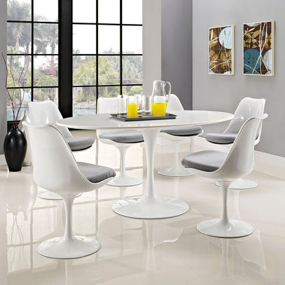 Lippa 60" Oval Wood Dining Table by Modway