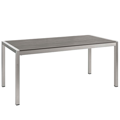 Shore 3 Piece Outdoor Patio Aluminum Dining Set by Modway
