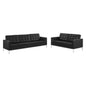 Loft 2-Piece Tufted Vegan Leather Furniture Set by Modway