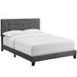 Amira Performance Velvet Twin Bed by Modway