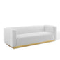 Charisma Channel Tufted Performance Velvet Living Room Sofa by Modway