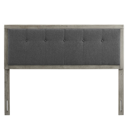 Draper Tufted Fabric and Wood Queen Headboard by Modway