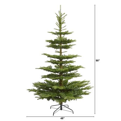 7.5' Layered Washington Spruce Artificial Christmas Tree