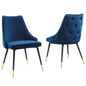 Adorn Performance Velvet Dining Side Chair Set of 2 by Modway
