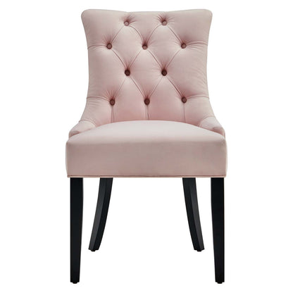 Regent Tufted Performance Velvet Dining Side Chairs Set of 2 by Modway