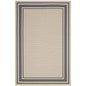 Rim Solid Border Indoor and Outdoor 5x8 Area Rug by Modway
