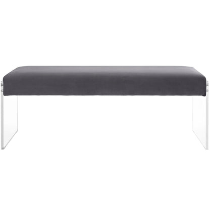 Roam Performance Velvet Bench by Modway