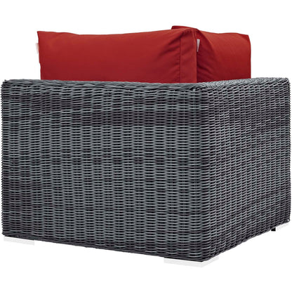 Summon Outdoor Patio Sunbrella¨ Corner by Modway