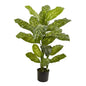 4' Dieffenbachia Plant (Real Touch) 6823 By Nearly Natural