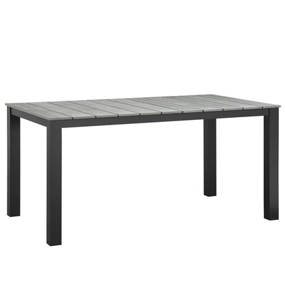 Maine 5 Piece Outdoor Patio Dining Set by Modway
