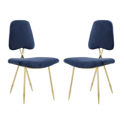 Ponder Dining Side Chair Set of 2 by Modway