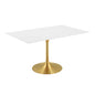 Lippa 60" Rectangular Wood Dining Table by Modway
