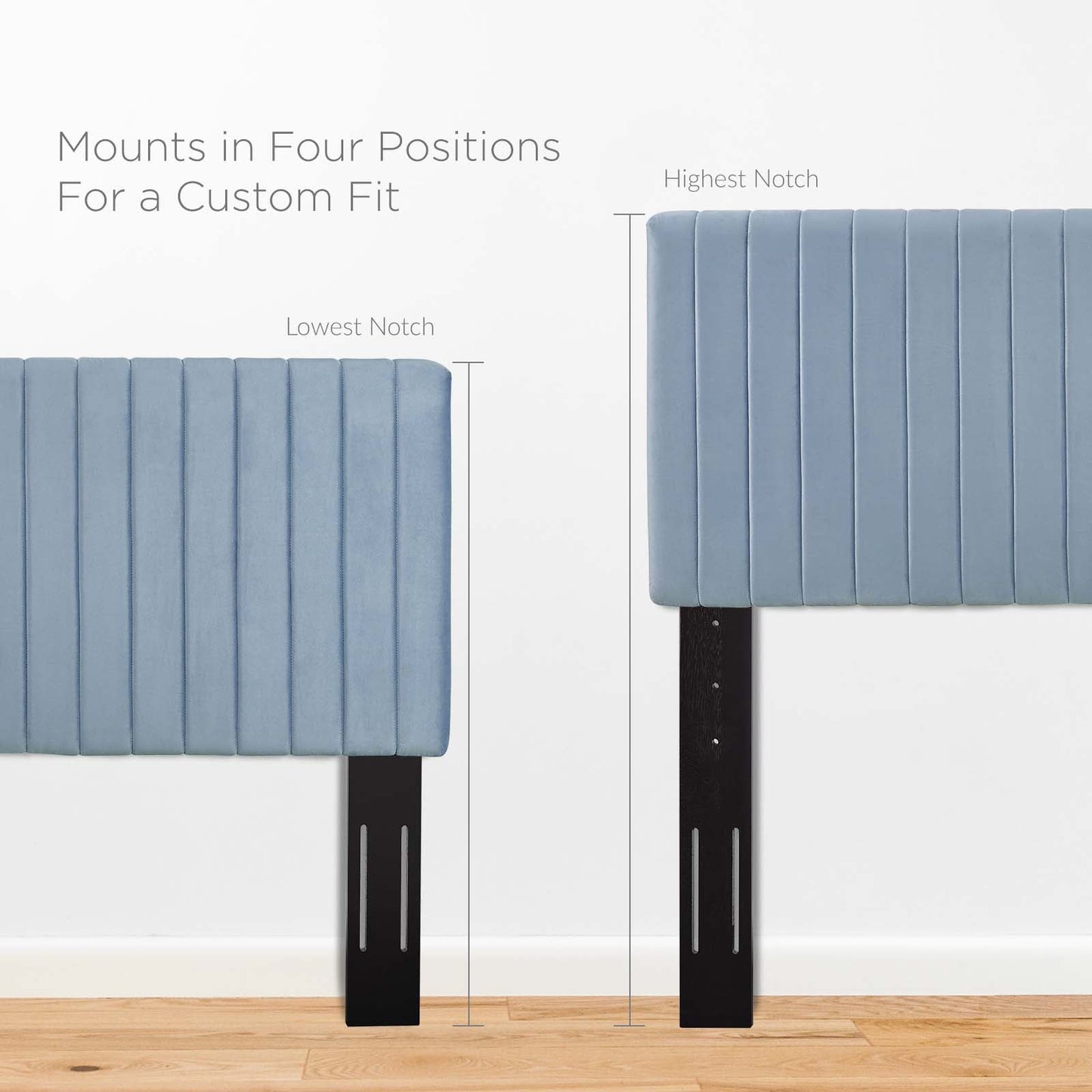 Keira Performance Velvet Full / Queen Headboard by Modway