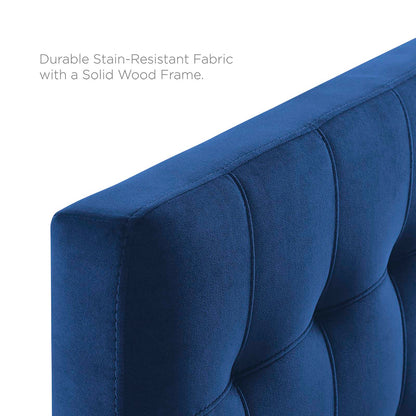 Lily Biscuit Tufted Performance Velvet Twin Headboard by Modway