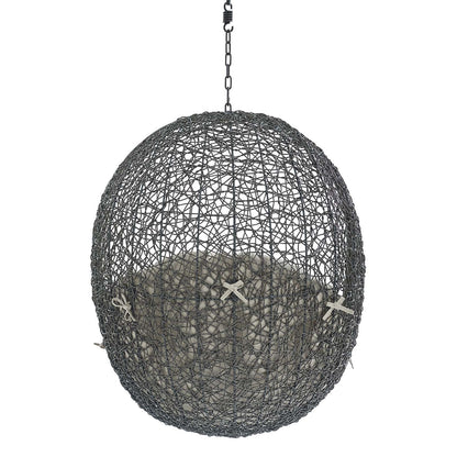 Hide Sunbrella¨ Fabric Swing Outdoor Patio Lounge Chair Without Stand by Modway