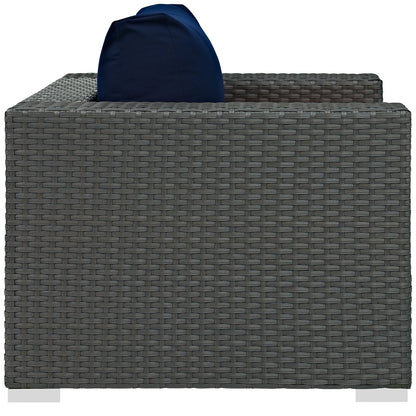 Sojourn Outdoor Patio Sunbrella¨ Armchair by Modway