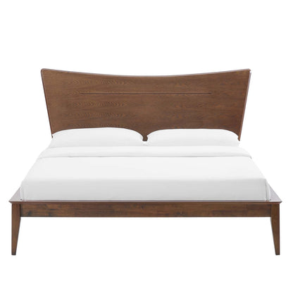 Astra Wood King Platform Bed by Modway