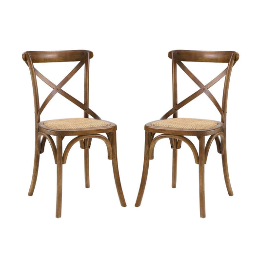 Gear Dining Side Chair Set of 2 by Modway