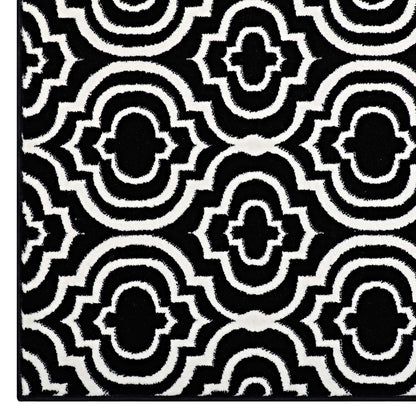 Frame Transitional Moroccan Trellis 8x10 Area Rug by Modway