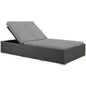 Sojourn Outdoor Patio Sunbrella¨ Double Chaise by Modway