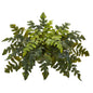 32" Holly Fern Artificial Ledge Plant