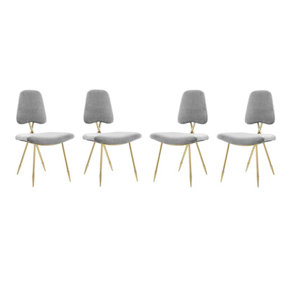 Ponder Dining Side Chair Set of 4 by Modway