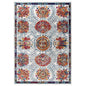 Entourage Kensie Distressed Floral Moroccan Trellis 5x8 Area Rug by Modway