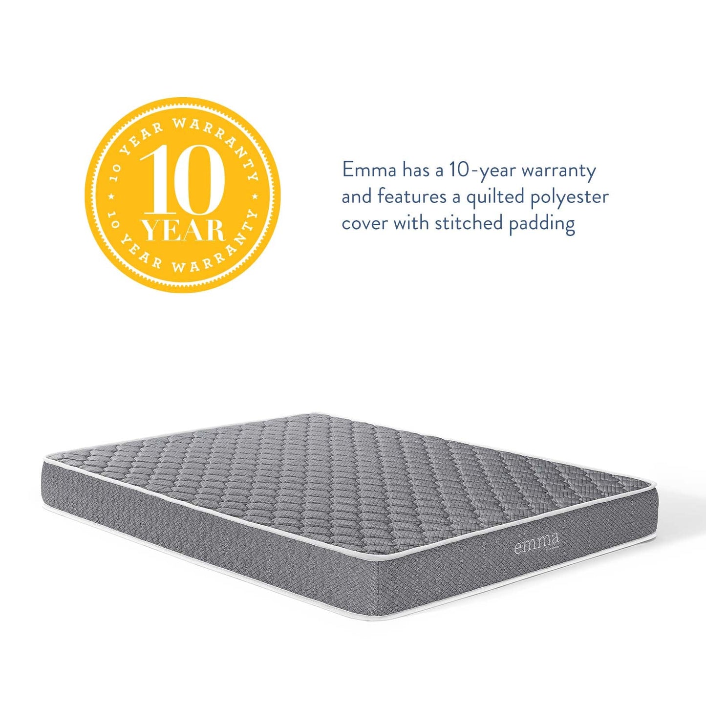 Mila 8" King Mattress by Modway