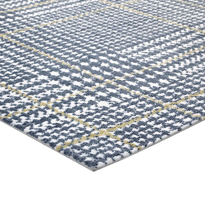 Kaja Abstract Plaid 8x10 Area Rug by Modway