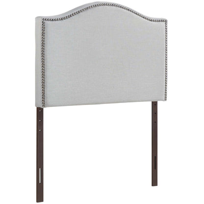 Curl Nailhead Upholstered Twin Headboard by Modway