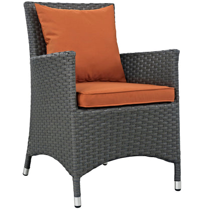 Sojourn Dining Outdoor Patio Sunbrella¨ Armchair by Modway