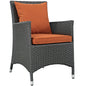 Sojourn Dining Outdoor Patio Sunbrella¨ Armchair by Modway