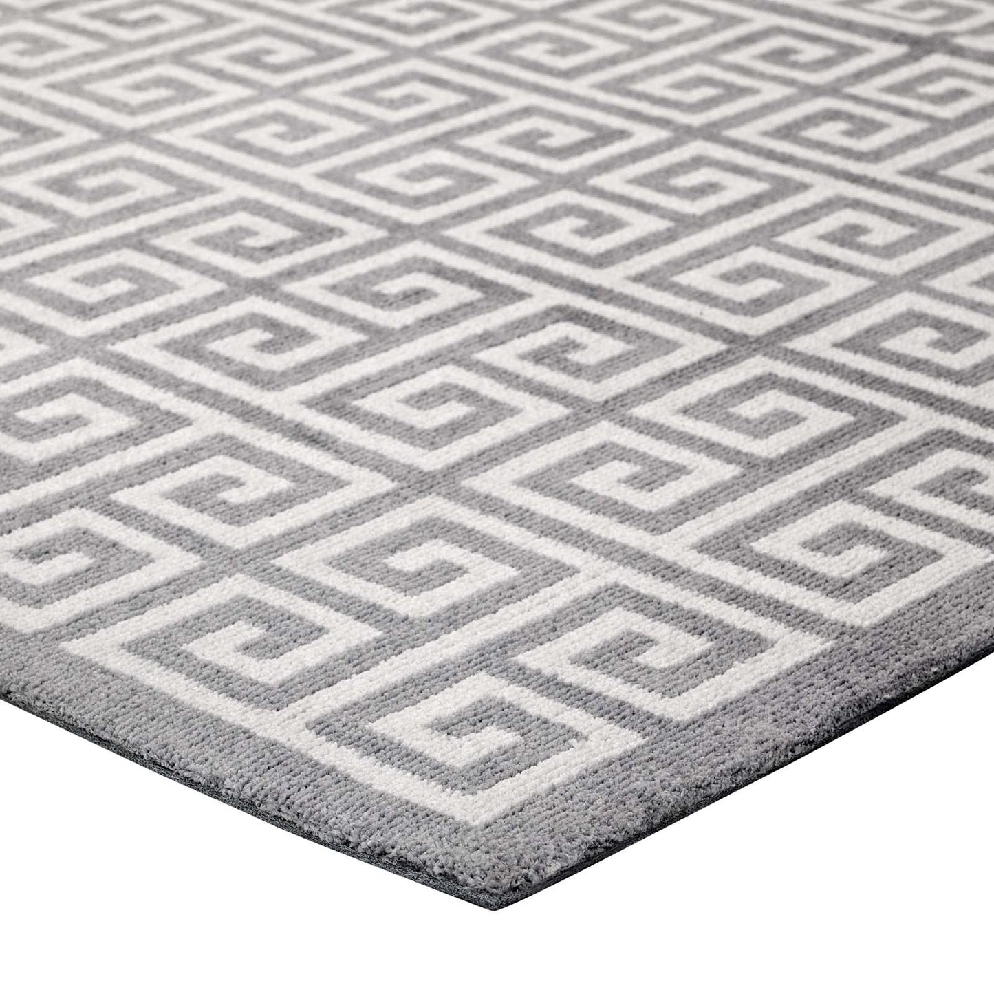 Freydis Greek Key 8x10 Area Rug by Modway