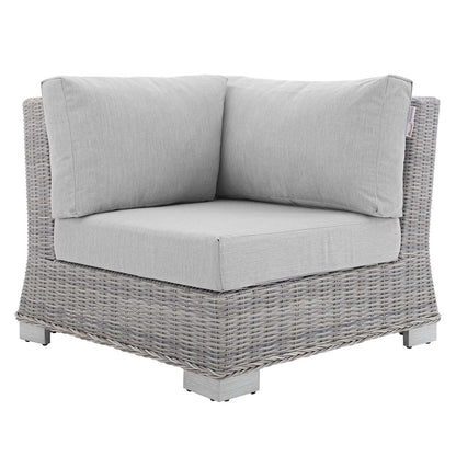 Conway Sunbrella¨ Outdoor Patio Wicker Rattan Corner Chair by Modway