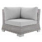 Conway Sunbrella¨ Outdoor Patio Wicker Rattan Corner Chair by Modway