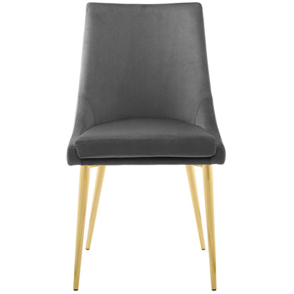 Viscount Modern Accent Performance Velvet Dining Chair by Modway