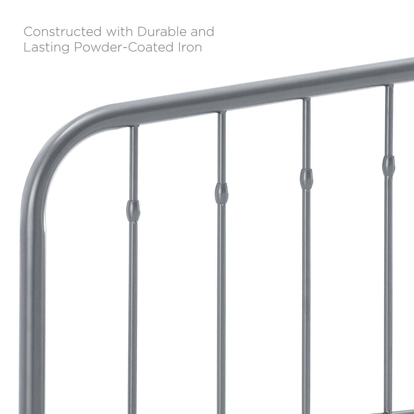 Lennon Metal Twin Headboard by Modway