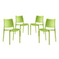 Hipster Dining Side Chair Set of 4 by Modway
