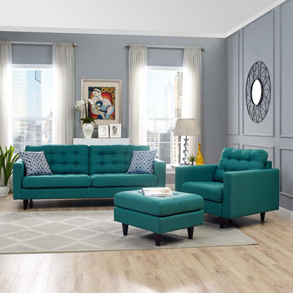 Empress Armchair and Sofa Set of 2 by Modway