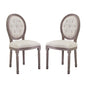 Arise Vintage French Dining Side Chair Set of 2