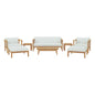 Bayport 8 Piece Outdoor Patio Teak Set by Modway