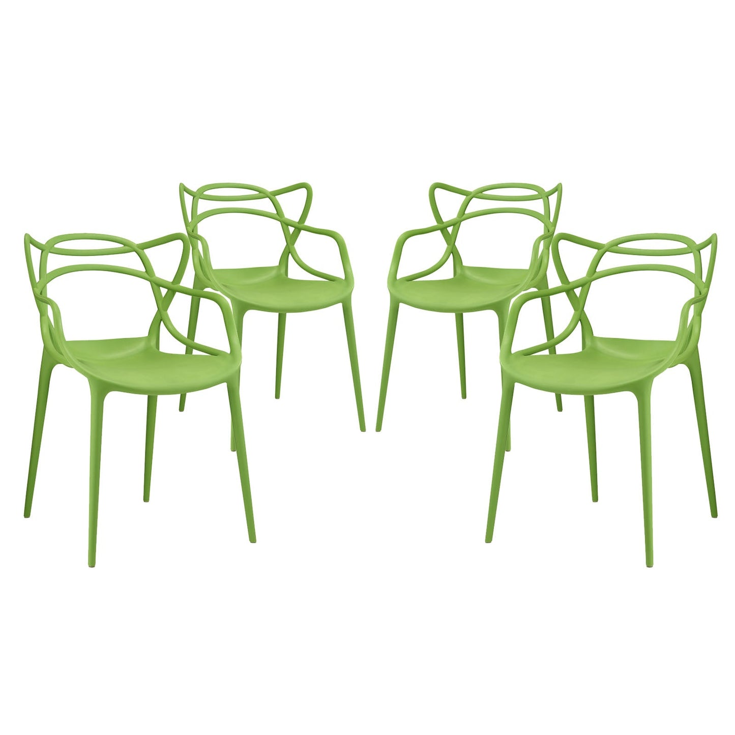 Entangled Dining Set Set of 4 by Modway