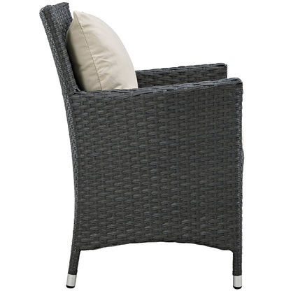 Sojourn 2 Piece Outdoor Patio Sunbrella¨ Dining Set by Modway